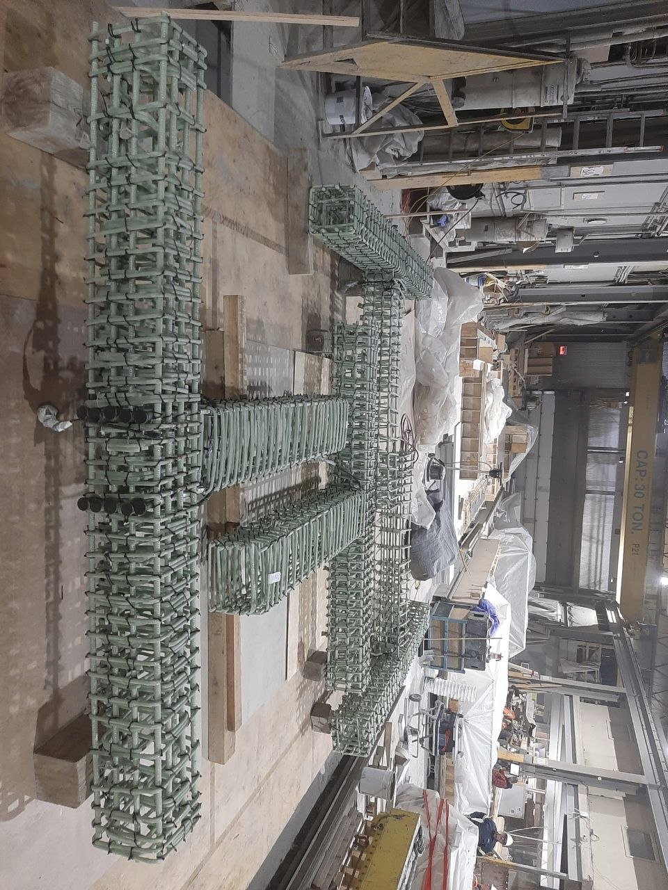 GFRP beam–column reinforcement cage