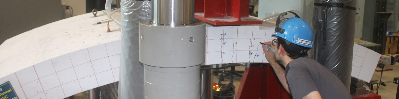 Testing precast tunnel lining segments
